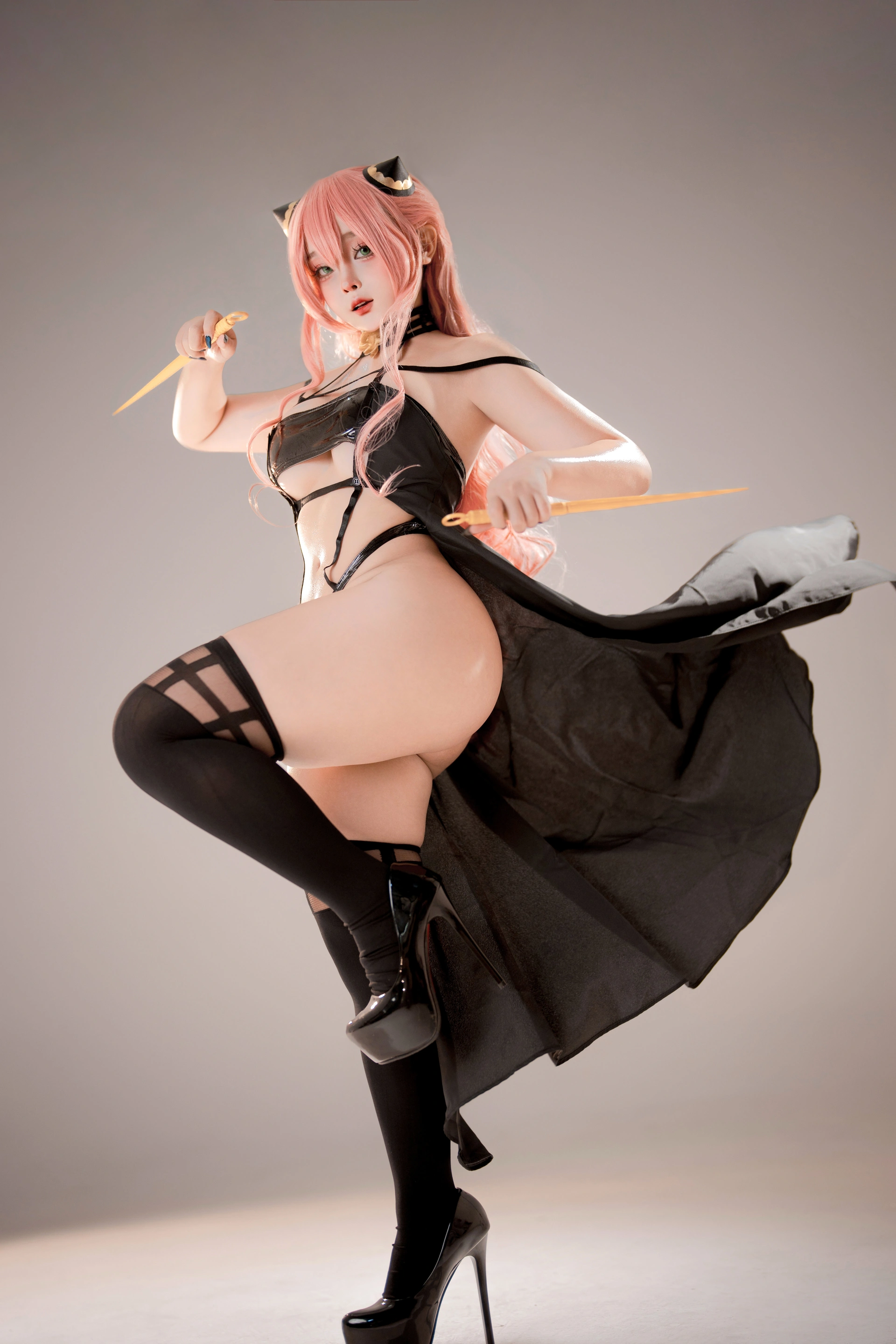 Sayo Momo - NO.63 Anya Forger アーニャ Latex Suit Assassin 2